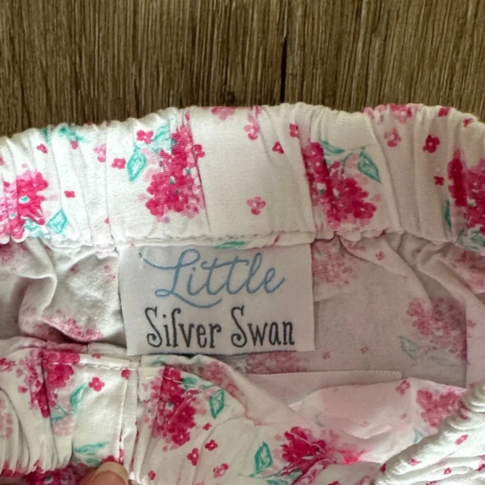 Charming Pink‎ Striped Diaper Cover Set